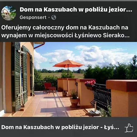 Kaschubische-schweiz-oase-der-entspannung Сasa de vacaciones Lysniewo