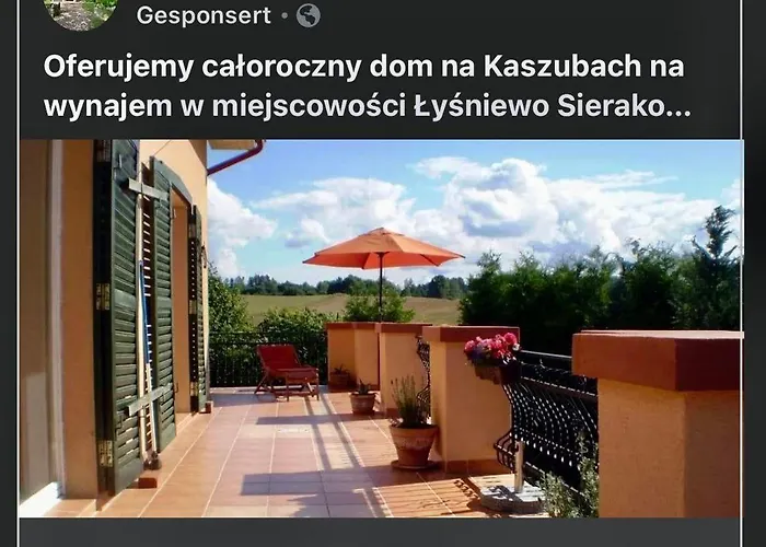 Kaschubische-schweiz-oase-der-entspannung בית נופש Lysniewo